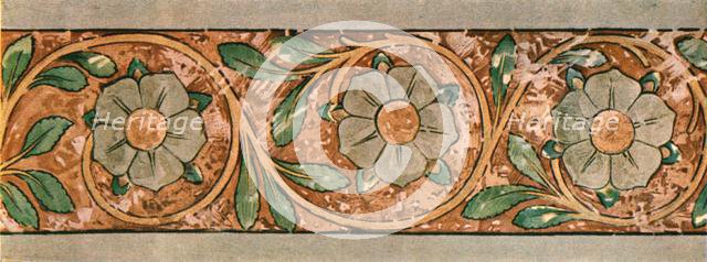 Decoration in the cloister of the collegiate church at Aschaffenburg, Bavaria, Germany, (1928). Creator: Unknown.