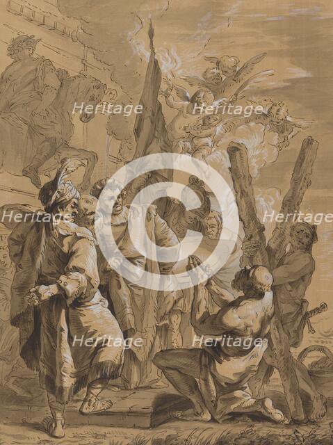 Martyrdom of Saint Andrew, 18th century. Creator: Francesco Fontebasso.