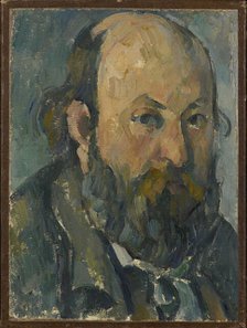 Self-Portrait, 1877-1878. Creator: Cézanne, Paul (1839-1906).