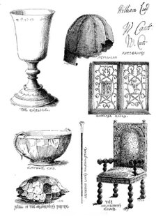 Relics of Archbishop Laud, 1895. Creator: Carl Hentschel.