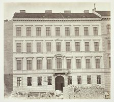 Elisabethstraße No. 20, Wohnhaus des Herrn E. von Dusy, 1860s. Creator: Unknown.
