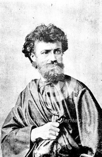 The Ober-Ammergau Passion Play: Judas (Johann Zwink), 1890. Creator: Unknown.