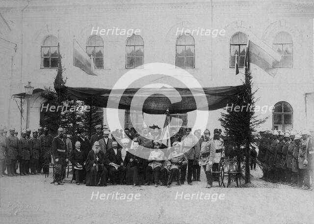 Irkutsk Voluntary Fire Society. Community squad and police team, 1894 Creator: R Prorokov.