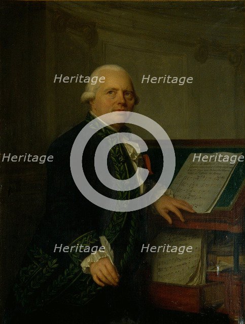 Portrait of the composer François-Joseph Gossec (1734-1829).