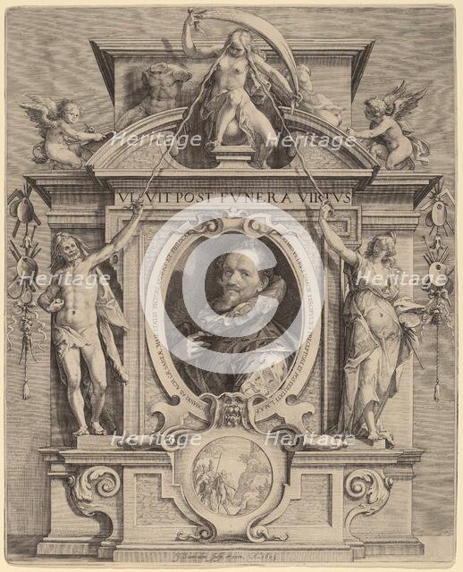 Hans van Aachen, 1601. Creator: Jan Saenredam.