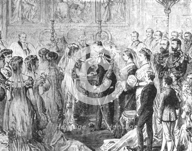 'The Marriage of The Duke of Connaught with Princess Louise Margaret of Prussia...1879', (1901).  Creator: Unknown.