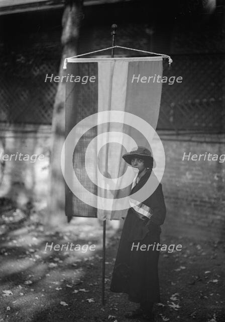 Woman Suffrage - Pickets, 1917. Creator: Harris & Ewing.
