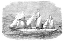 The screw steam-ship Viceroy for the Suez Canal traffic, 1871. Creator: Unknown.