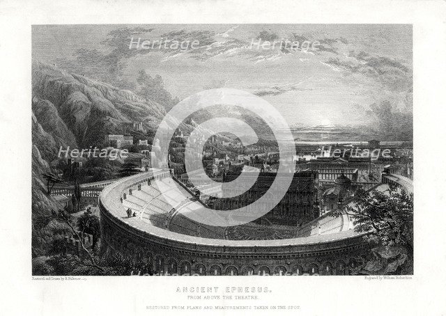 'Ancient Ephesus', Turkey, 1887. Artist: William Richardson