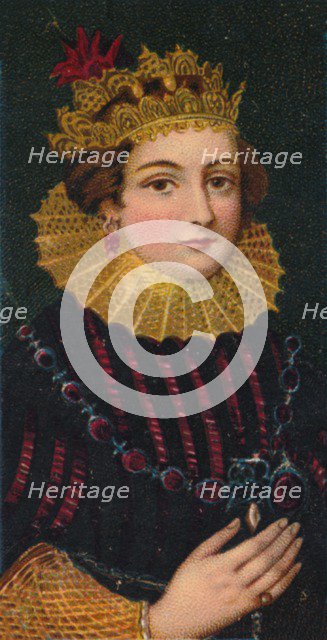 Elizabeth Wriothesley (nee Vernon), Countess of Southampton, 1912. Artist: Unknown