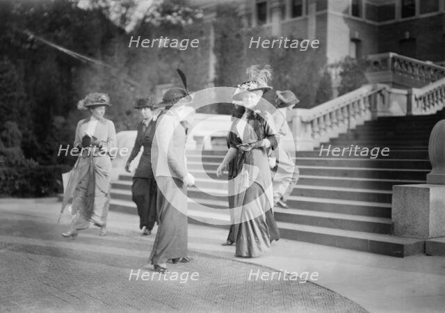Miriam Harriman and Mrs. J.W. Harriman, between c1910 and c1915. Creator: Bain News Service.