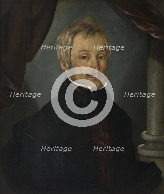 Portrait of Antoni Nowina Krasuski, c1850. Creator: Guerard de Frainse.