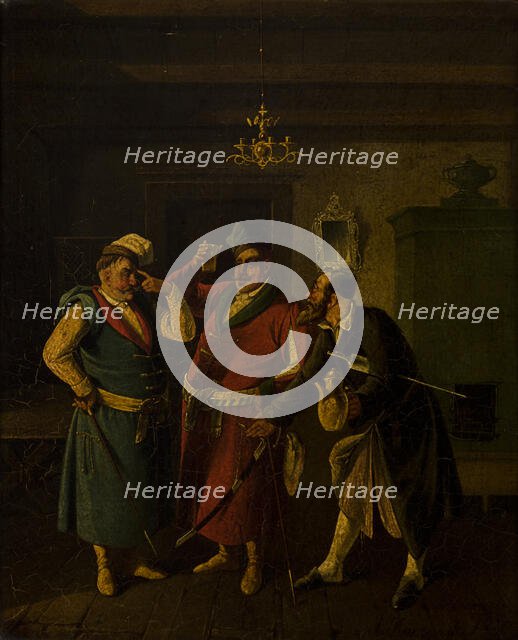 Genre Scene, 1858. Creator: Aleksander Raczynski.