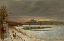 View of Bratislava, 1891. Creator: Eduard Majsch.