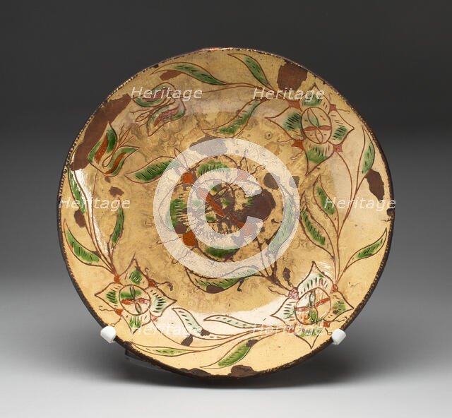 Plate, 1780/1800. Creator: Unknown.