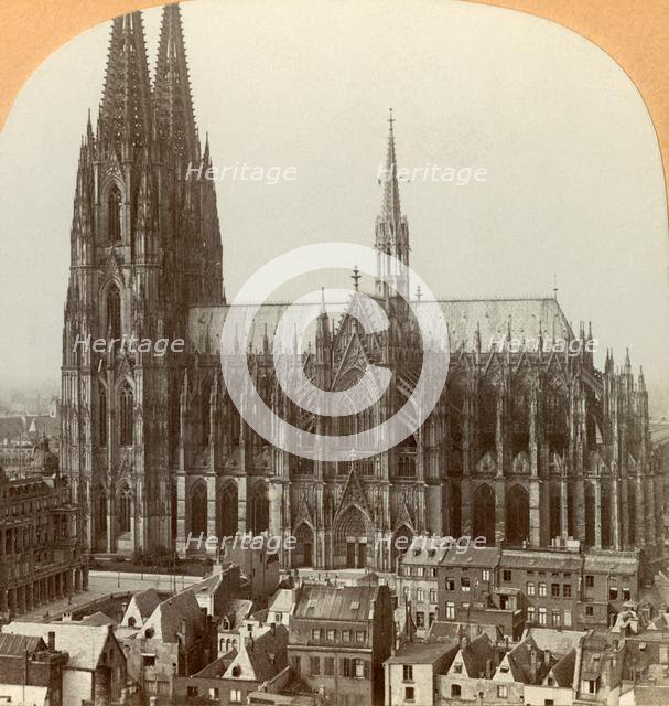 'Cologne Cathedral, Cologne, Germany', c1900. Creator: Keystone View Company.