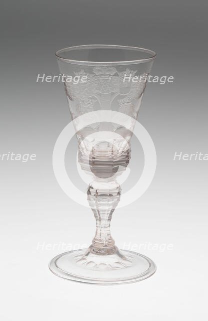 Goblet, Saxony, c. 1725. Creator: Unknown.