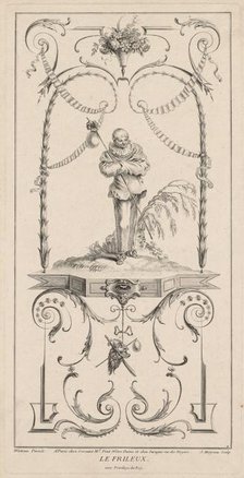 Le Frileux, Arabesque. Creator: Jean Moyreau (French, 1690-1762).
