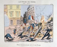 'La Prise de Paris', May 1871. Artist: Anon