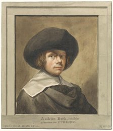 Portrait of Andries Both, 1741. Creator: Tako Hajo Jelgersma.