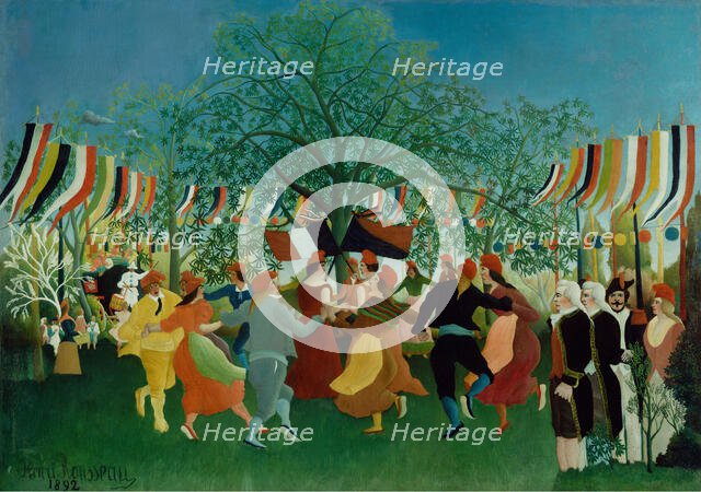 A Centennial of Independence, 1892. Creator: Henri Rousseau.