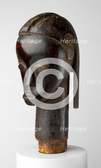Head, Gabon, Mid-late 19th century. Creator: Unknown.