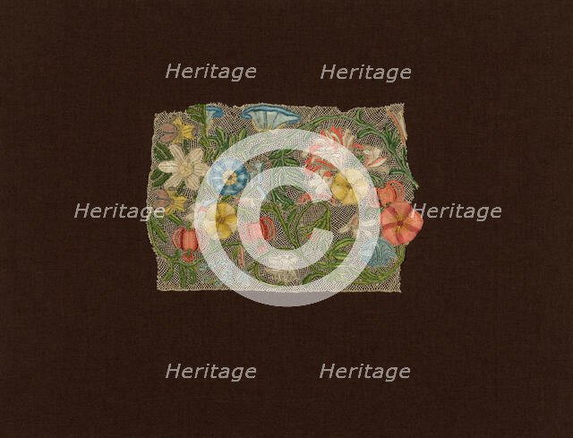 Fragment (Border), Venice, Late 19th century. Creator: M. Jesurum & Cie.