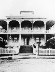 Brisbane School of Arts, Ann Street, Brisbane, 1879. Creator: Unknown.