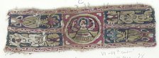 Textile fragment, Coptic, 6th-7th century. Creator: Unknown.