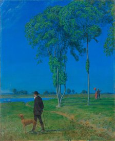 Loneliness, 1906. Creator: Thoma, Hans (1839-1924).