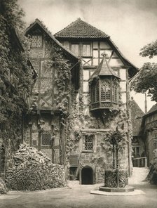 'Wartburg - Courtyard', 1931. Artist: Kurt Hielscher.