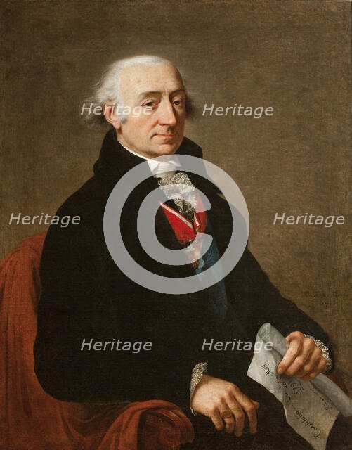 Portrait of Stanislaw Malachowski (1736-1809), 1794. Creator: Francois-Xavier Fabre.