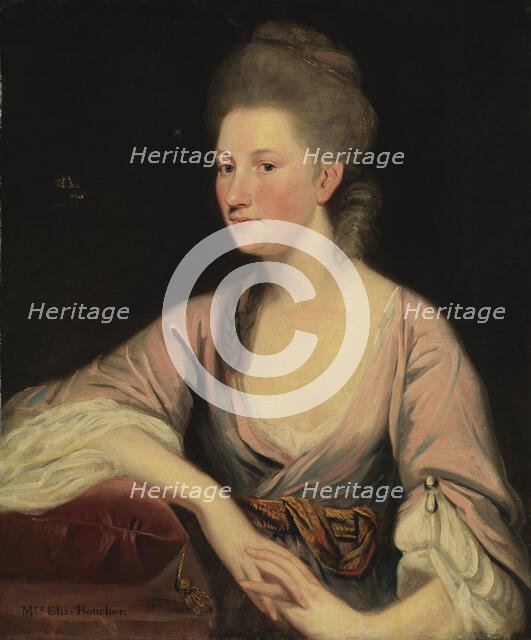 Portrait of Mrs. Elizabeth Boucher, 18th century. Creator: Unknown.