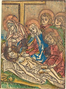 The Embalming of Christ, c. 1480/1490. Creator: Unknown.
