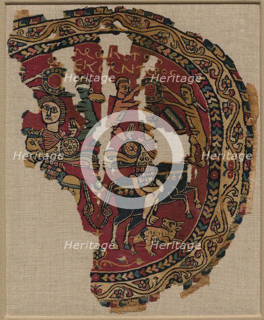 Alexander the Great on Horseback, 700s. Creator: Unknown.