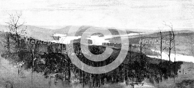 Lord Lonsdale’s Travels in North America: forks of the Peace and Smoky Rivers, 1890. Creator: Unknown.