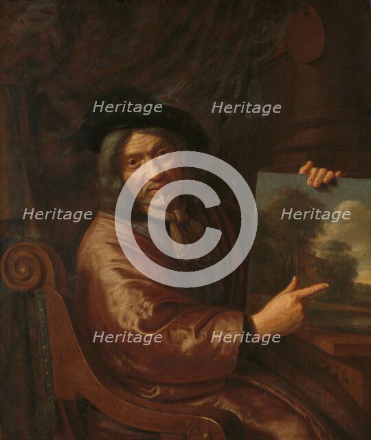 Self-Portrait, 1640-1678. Creator: Pieter Jansz van Asch.