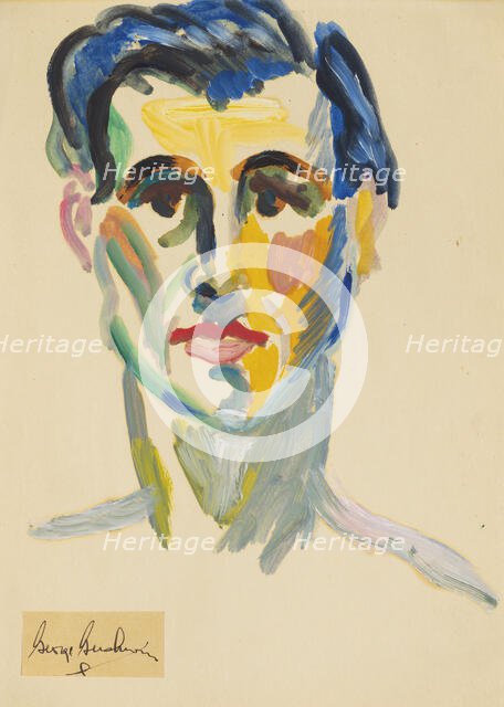 Self-Portrait. Creator: Gershwin, George (1898-1937).