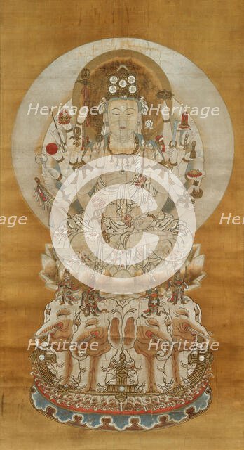 Fugen Bosatsu (Samantabhadra), 18th century. Creator: Unknown Master.