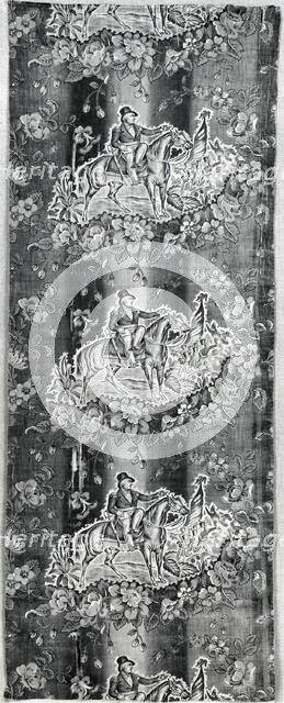 Panel (Furnishing Fabric), United States, 1848. Creator: Unknown.