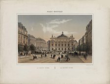 Le grand Opéra. Creator: Fichot, Michel Charles (1817-1903).