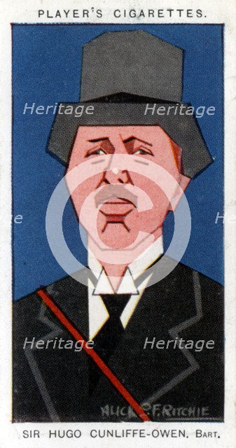Sir Hugo Cunliffe-Owen, British businessman, 1926.  Artist: Alick P F Ritchie