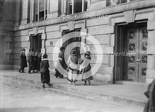 Woman Suffrage - Pickets, 1917. Creator: Harris & Ewing.