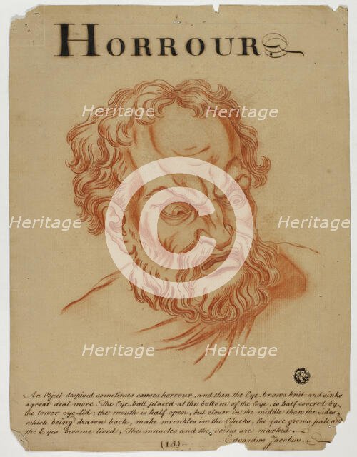 Horrour (sic), after 1698. Creator: Eduardus Jacobus.
