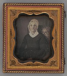 Untitled (Portrait of a Woman), 1854. Creator: E. H. Hale.