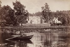 Abbotsford from the Tweed, c1880. Creator: George Washington Wilson.