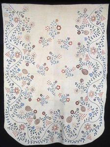 Bedcover, New York, 1775/1800. Creator: Unknown.