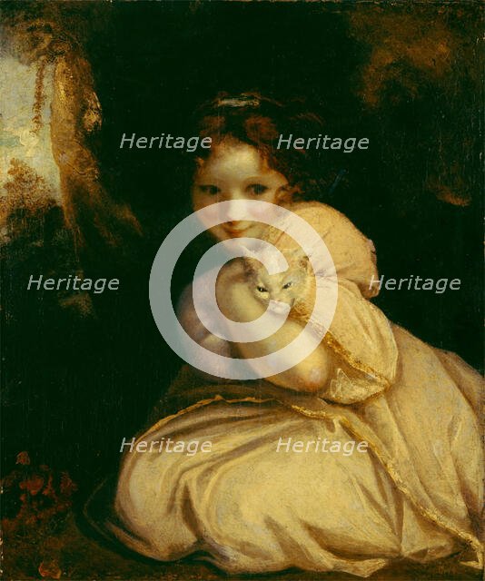 Felina with a Kitten, 1788. Creator: Sir Joshua Reynolds.