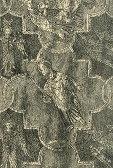 Detail of the Syon Cope, 1310-1320. (1881). Creator: J. I. Williamson.