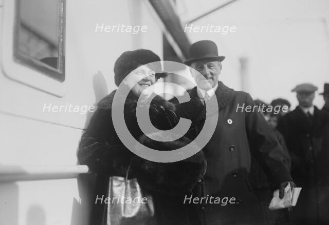 Adm. Lord J. Jellicoe & wife, between c1915 and c1920. Creator: Bain News Service.